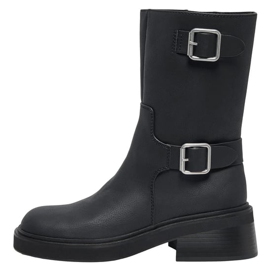 Only Womens/Ladies Butter Calf Boots (Black) - Image 3