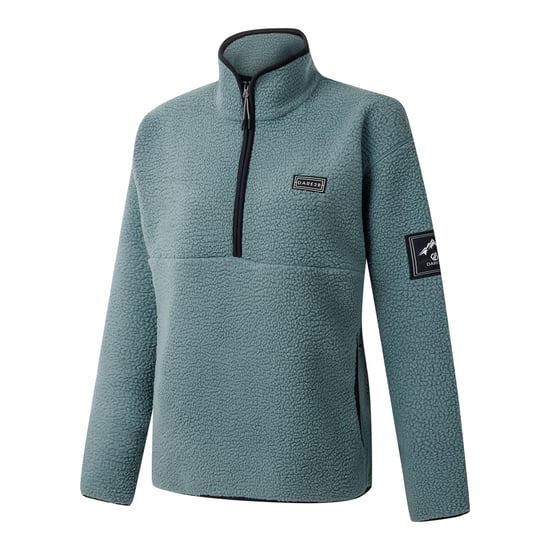Dare 2B Dames/Dames Uitschuif Fleece Top (Element Grijs) - Image 3