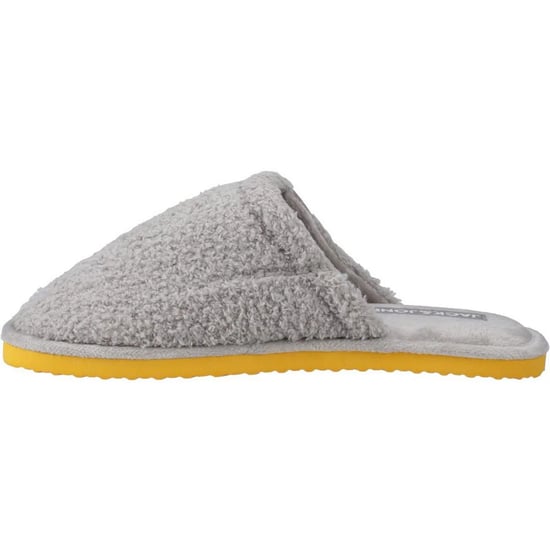 Jack And Jones Mens Harry Fluff Slippers (Frost Grey) - Image 3