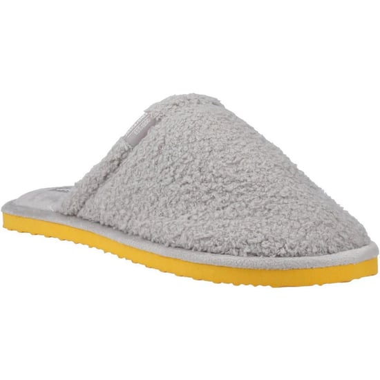Jack And Jones Mens Harry Fluff Slippers (Frost Grey) - Image 4