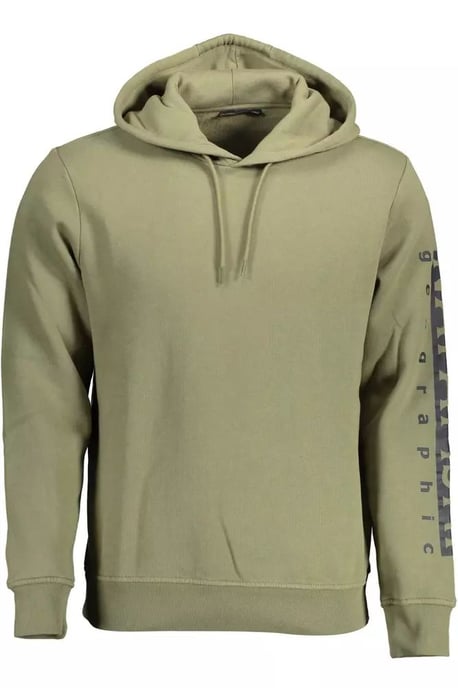 Grafisk Hoodie Pullover Långärmad - Image 1