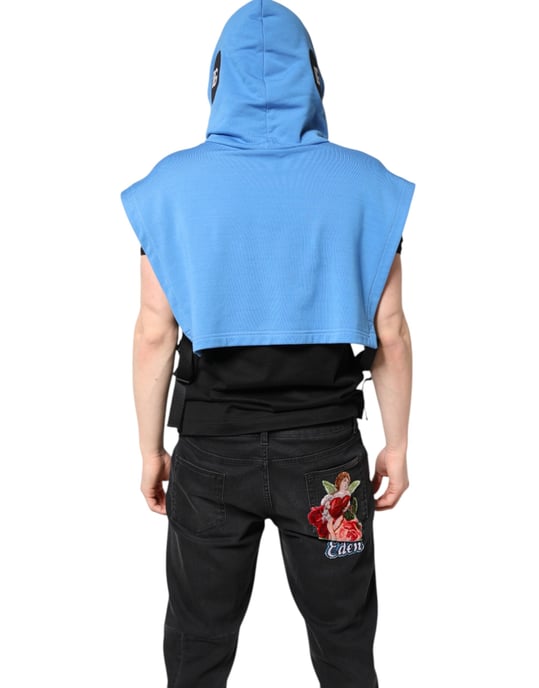 Mouwloze Korte Hoodie - Image 4