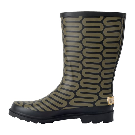Regatta Dames/Dames Orla Kiely Regen Cloud Mid Calf Wellington Laarzen (Olijf) - Image 3