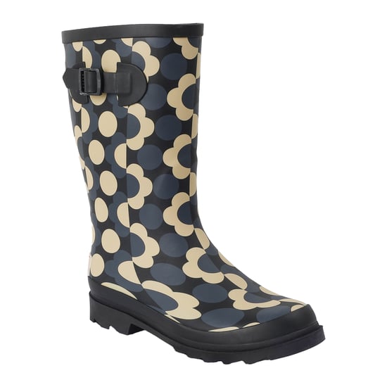 Regatta Dames/Dames Orla Kiely Regen Cloud Mid Calf Wellington Laarzen (Zwart, Wit) - Image 4