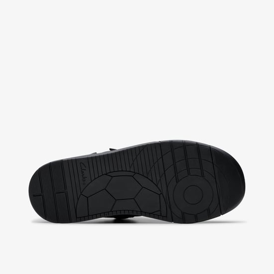 Laser Track Y Black Leather Shoes - Image 3
