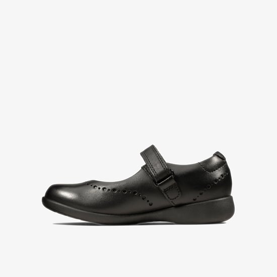 Etch Craft T Black Leather Shoes - Image 2