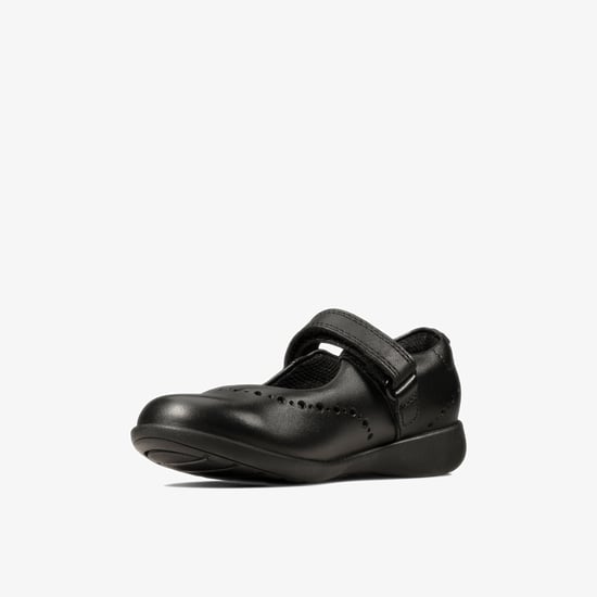 Etch Craft T Black Leather Shoes - Image 4