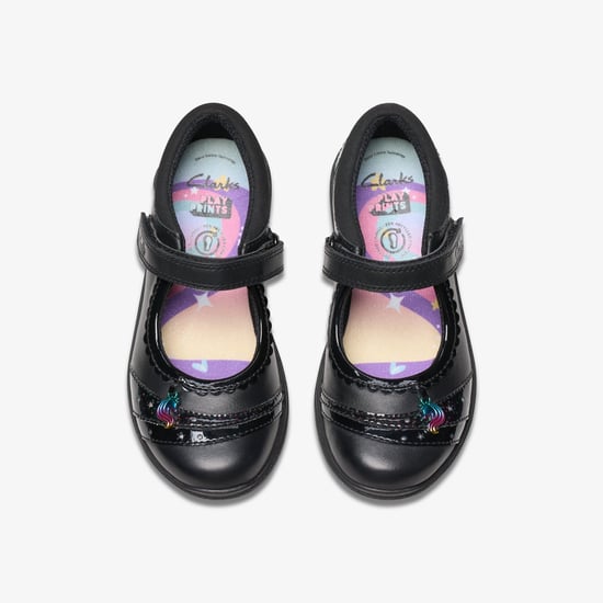 Relda Spark Kid Black Leather Shoes - Image 6