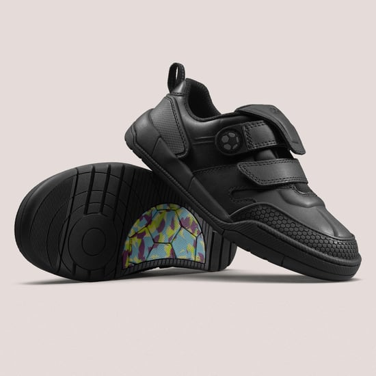 Laser Track K Black Leather Shoes - Image 2