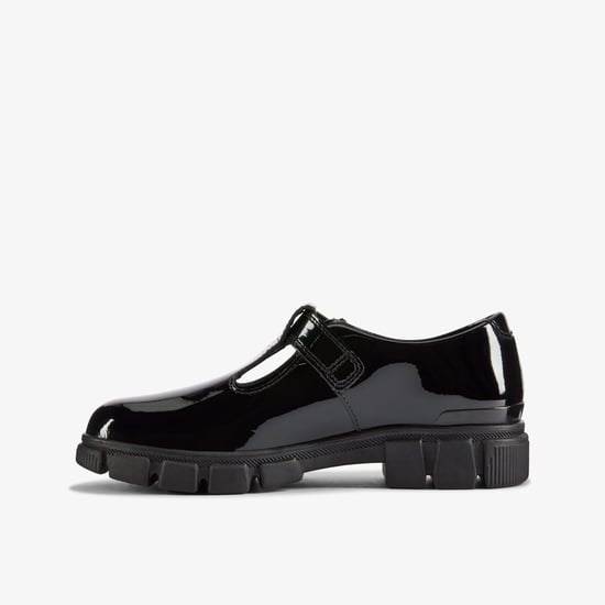 Evyn Bar Kid Black Patent Shoes - Image 2
