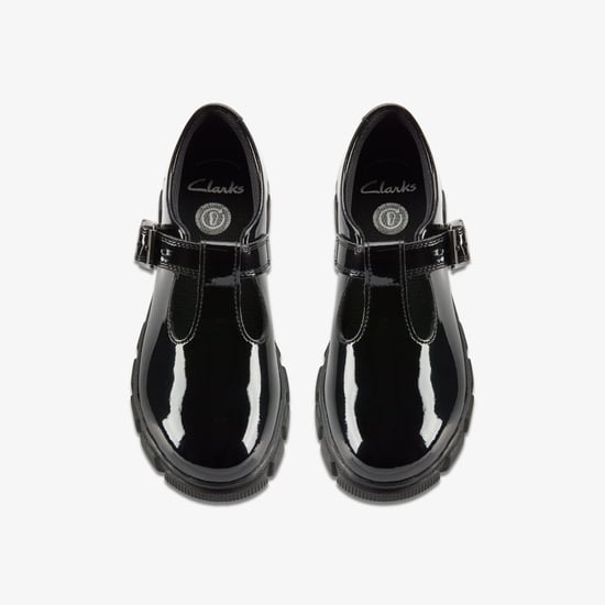Evyn Bar Kid Black Patent Shoes - Image 6