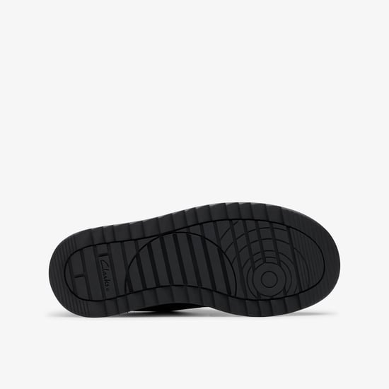 Keelan Flare K Black Leather Shoes - Image 3