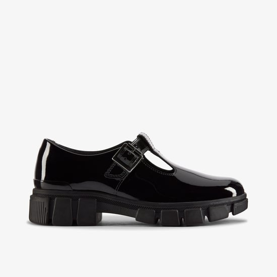 Evyn Bar Youth Black Patent Shoes - Image 1
