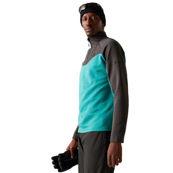 Dare 2B Heren Dignify IV Core Stretch Basislaag Top (Zwart/Bristolblauw) - Image 4