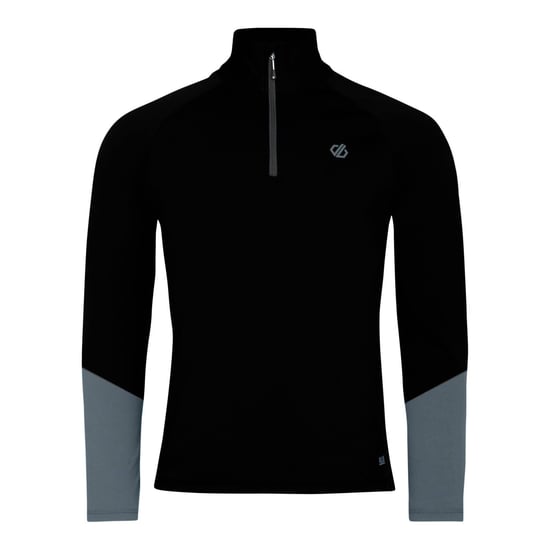 Dare 2B Mens Torrek Lite Jersey (Black/Stormy Weather) - Image 2
