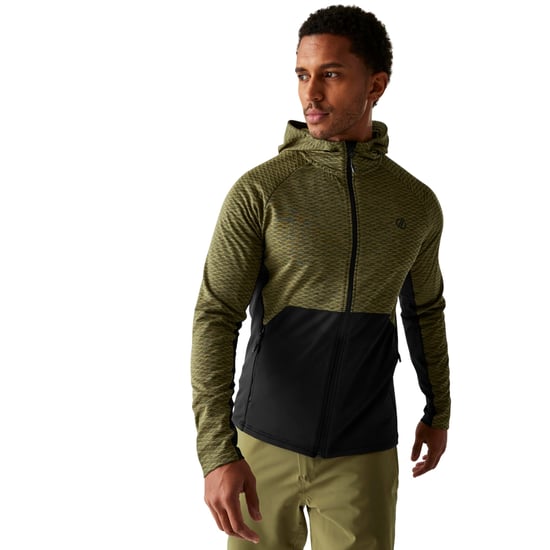 Dare 2B Heren Assimilate III Core Stretch Midlayer (Martini Olijf/Zwart) - Image 4