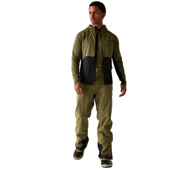 Dare 2B Heren Assimilate III Core Stretch Midlayer (Martini Olijf/Zwart) - Image 6