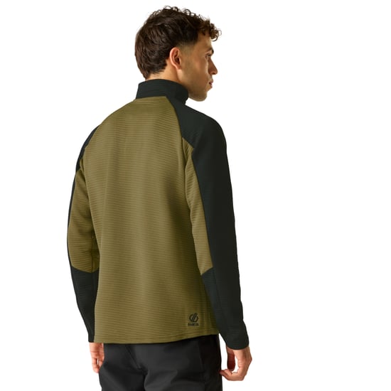 Dare 2B Mens Dignify IV Core Stretch Base Layer Top (Black/Martini Olive) - Image 4