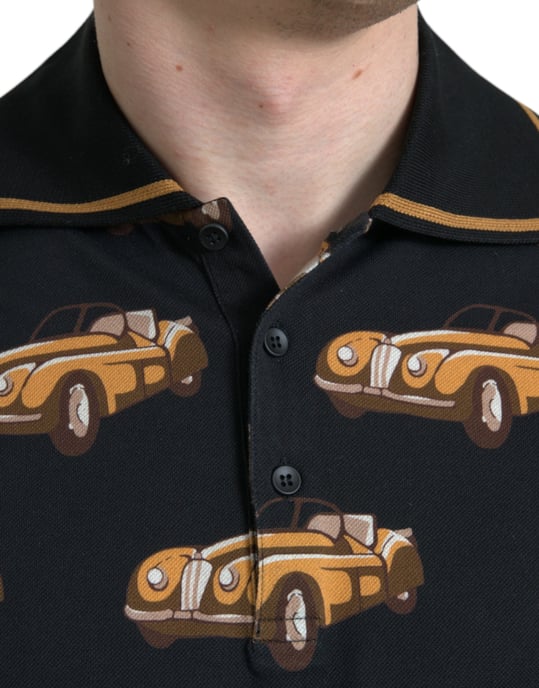 Klassieke Auto's Poloshirt Korte Mouwen - Image 4