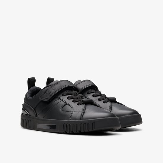 Oslo Sky Kid Black Leather Shoes - Image 4