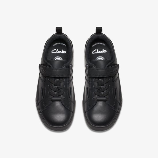 Oslo Sky Kid Black Leather Shoes - Image 6