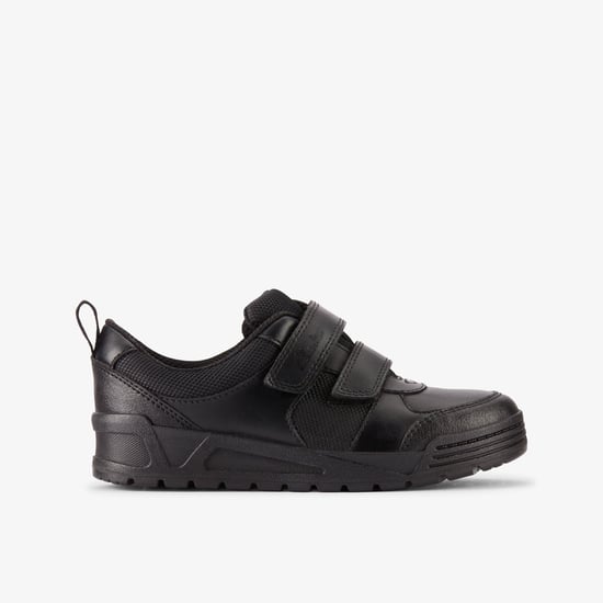 Palmer Stride Kid Black Leather Shoes - Image 1