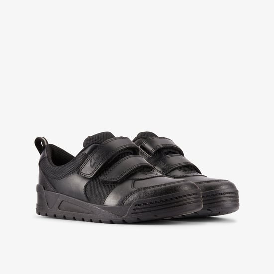 Palmer Stride Kid Black Leather Shoes - Image 4