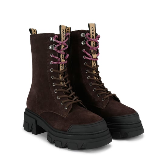 KG Kurt Geiger Suede Trekker Lace Up3 Boots - Image 4