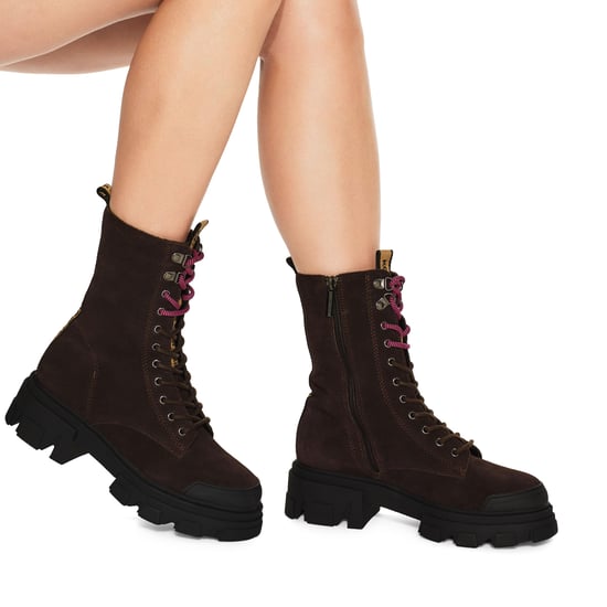 KG Kurt Geiger Suede Trekker Lace Up3 Boots - Image 5