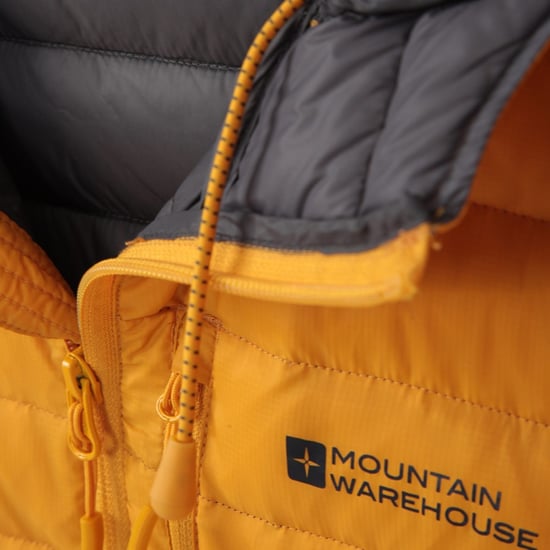 Mountain Warehouse Mens Henry II Extreme Down Filled Padded Jacket (Mustard) - Image 6