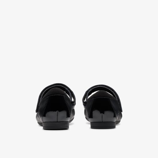 Scala Gem Kid Black Leather Shoes - Image 5