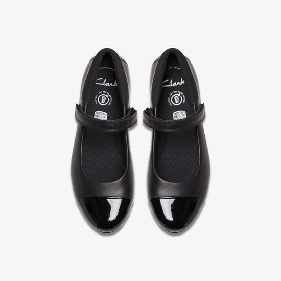 Scala Gem Kid Black Leather Shoes - Image 6