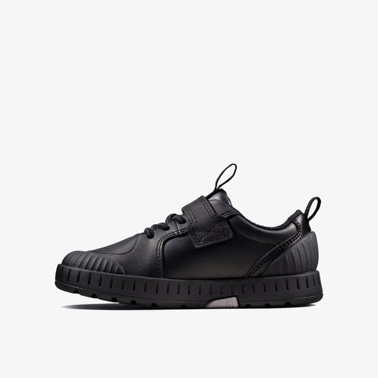 Apollo Step T Black Leather Shoes - Image 2