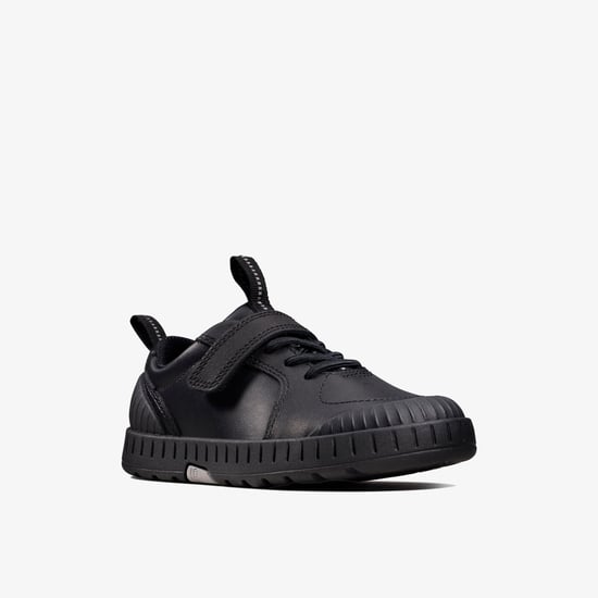 Apollo Step T Black Leather Shoes - Image 3