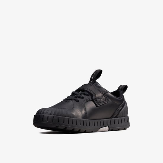 Apollo Step T Black Leather Shoes - Image 4