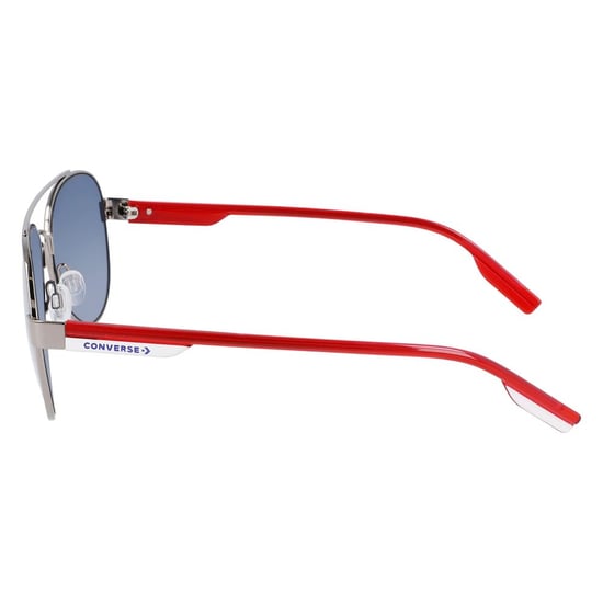 Aviator Zonnebril Metalen Frame Rood Accenten - Image 3