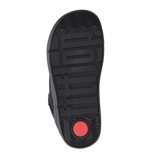 FitFlop Dames/Dames Gen-FF Mini Leren Enkellaarsjes (Allemaal zwart) - Image 4