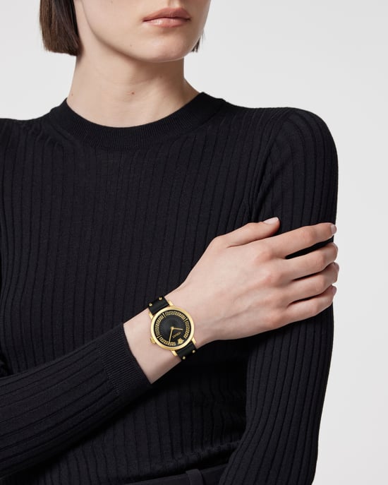 Versace Greca Fortuna Dames Horloge Zwart VE0A00225 - Image 3