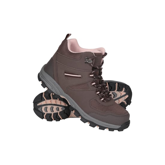 Mountain Warehouse Kvinnor/Damer Mcleod Wide Walking Boots (Brun) - Image 1