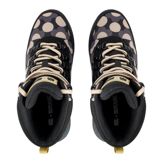 Regatta Dames/Dames Orla Kiely Birdy Outdoor Wandelschoenen (Zwart, Wit) - Image 5