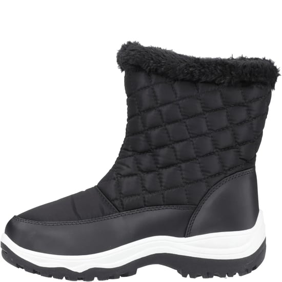 Cotswold Dames/Dames Butterrow Sneeuwlaarzen (Zwart) - Image 3