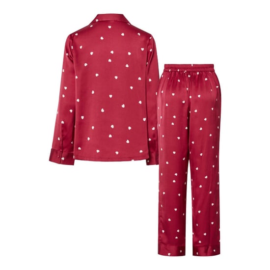 Pieces Dames pyjama set pcjytte hartjes satijn nachtset - Image 2