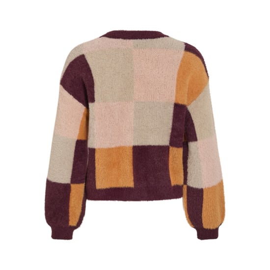 Vila Vihallo o-neck ls jacquard knit toppb dessin - Image 2