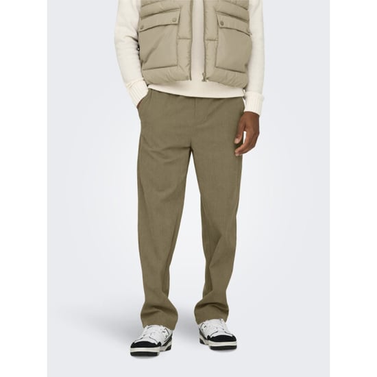 Only & Sons Onssinus loose corduroy 0111 pant zand - Image 4