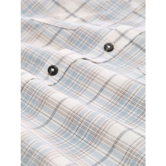 Tom Tailor Coruduroy check shirt ecru dessin - Image 2