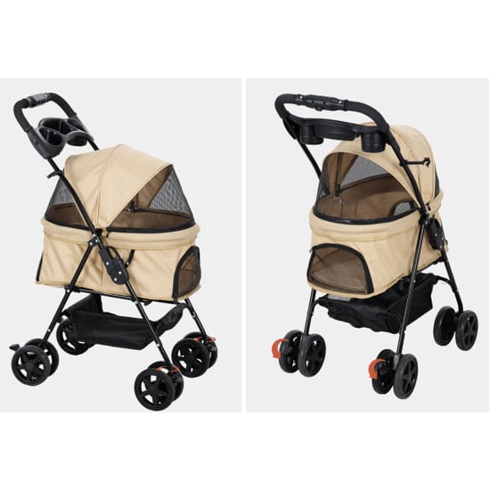 4goodz Hondenbuggy met zonnedak en opbergnet tot 4 kg licht - Image 4