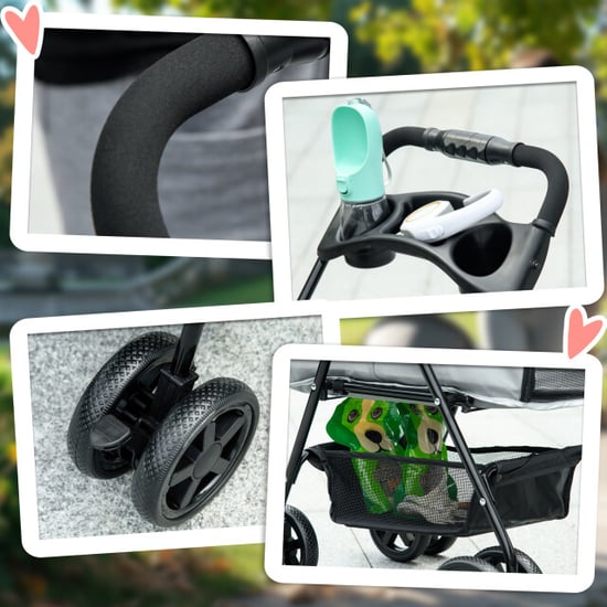 4goodz Hondenbuggy met zonnedak en opbergnet tot 4 kg - - Image 5