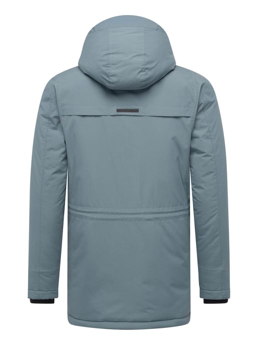Stone Harbour heren parka Wadiim met capuchon en 2-weg ritssluiting - Image 4