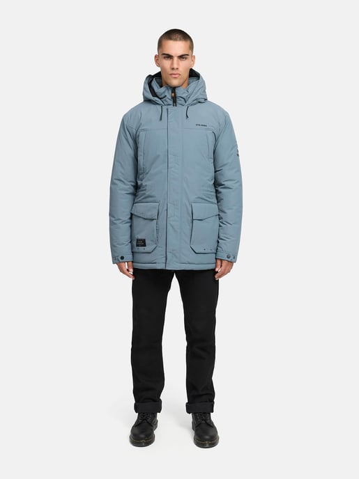 Stone Harbour heren parka Wadiim met capuchon en 2-weg ritssluiting - Image 6