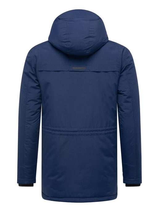 Stone Harbour heren parka Wadiim met capuchon en 2-weg ritssluiting - Image 4